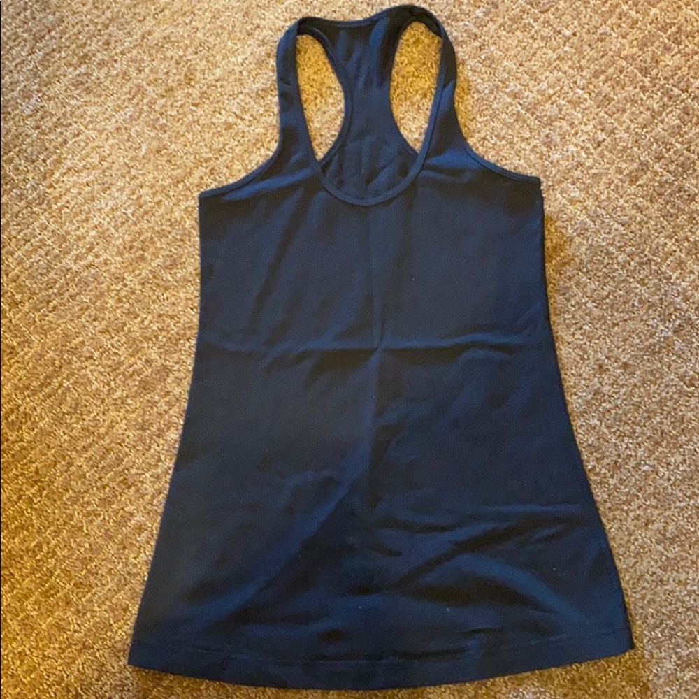 Lululemon black cool Razorback